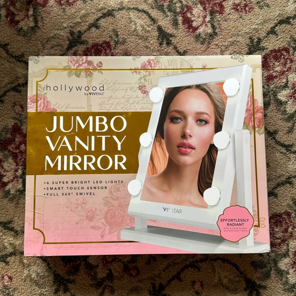 Brand New in Box Jumbo Vanity Mirror